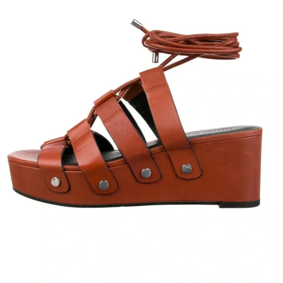 Rebecca Minkoff Women's Iven Platform Wedge Sandals - Picture 2 of 9